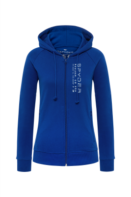 Blå hoody fra Spyder