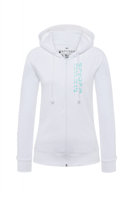 Hvid hoddy fra Spyder