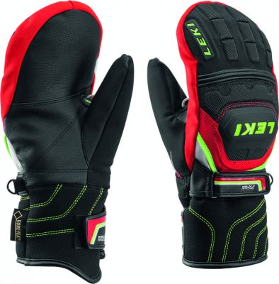 LEKI WC FLEX JUNIOR MITTEN - RØD børneskihandsker