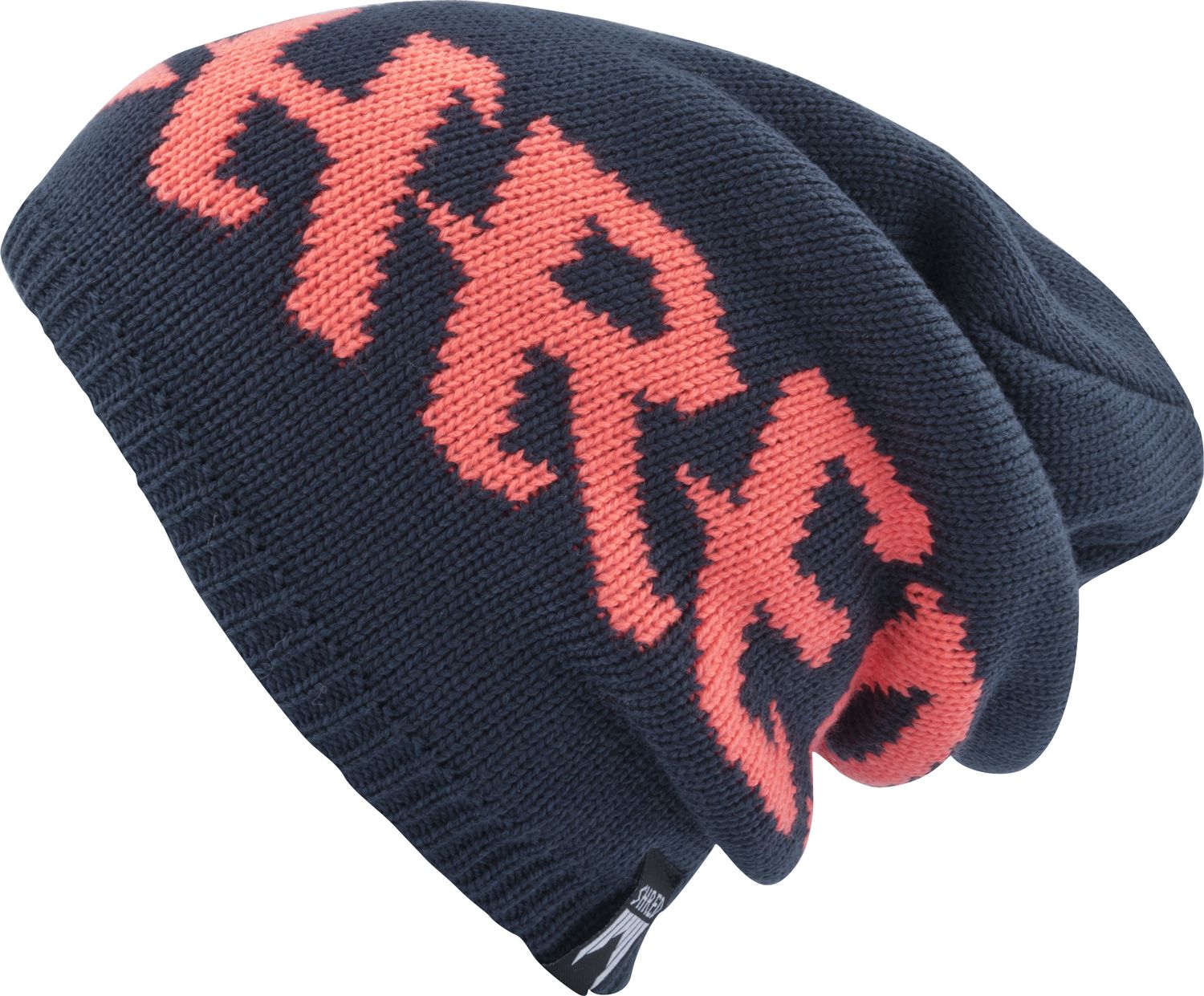 Beanie Hat - navy/rust - Shred skihue - Skihuer fra shred 