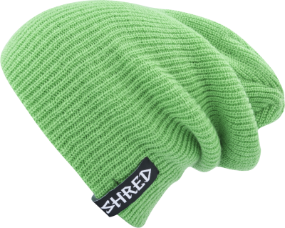 Park Beanie - Neon Green - Grøn skihue fra Shred til herrer - Skihuer