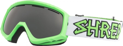 MINI AIR GREEN - Skibriller til drenge fra Shred - Shred drenge skibriller i grøn og hvid