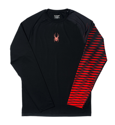 FREESTYLER T-HOT TOP SORT/RØD