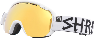 Skibriller til herrer og skibriller til damer - Shred skibrille - Skibriller - SMARTEFY WHITEOUT hvid og sort shred skibriller