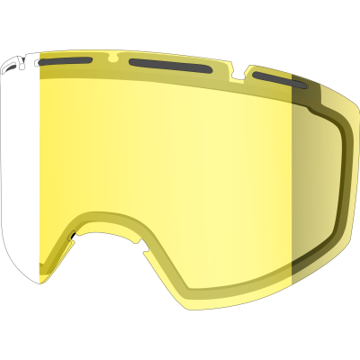 YELLOW LINSE - AMAZIFY Ekstra linse til Shred skibriller - skibrille linse