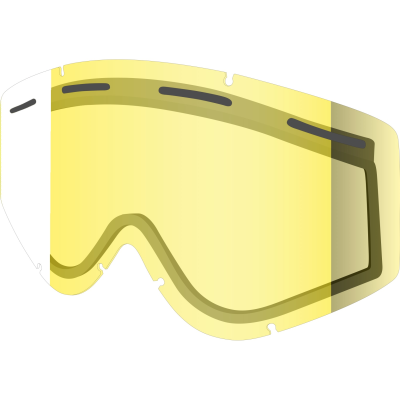 YELLOW LINSE - SOAZA Ekstra linse til Shred skibriller - skibrille linse