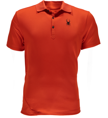 Spyder ALPS TECH POLO - RAGE - Rød polo fra Spyder