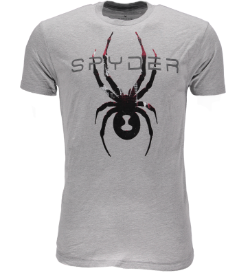 Grå Spyder t-shirt LIMITLESS TEE - CIRRUS
