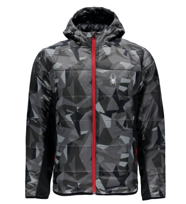Insulator jakke fra Spyder GLISSADE FULL ZIP HOODY - PRINT